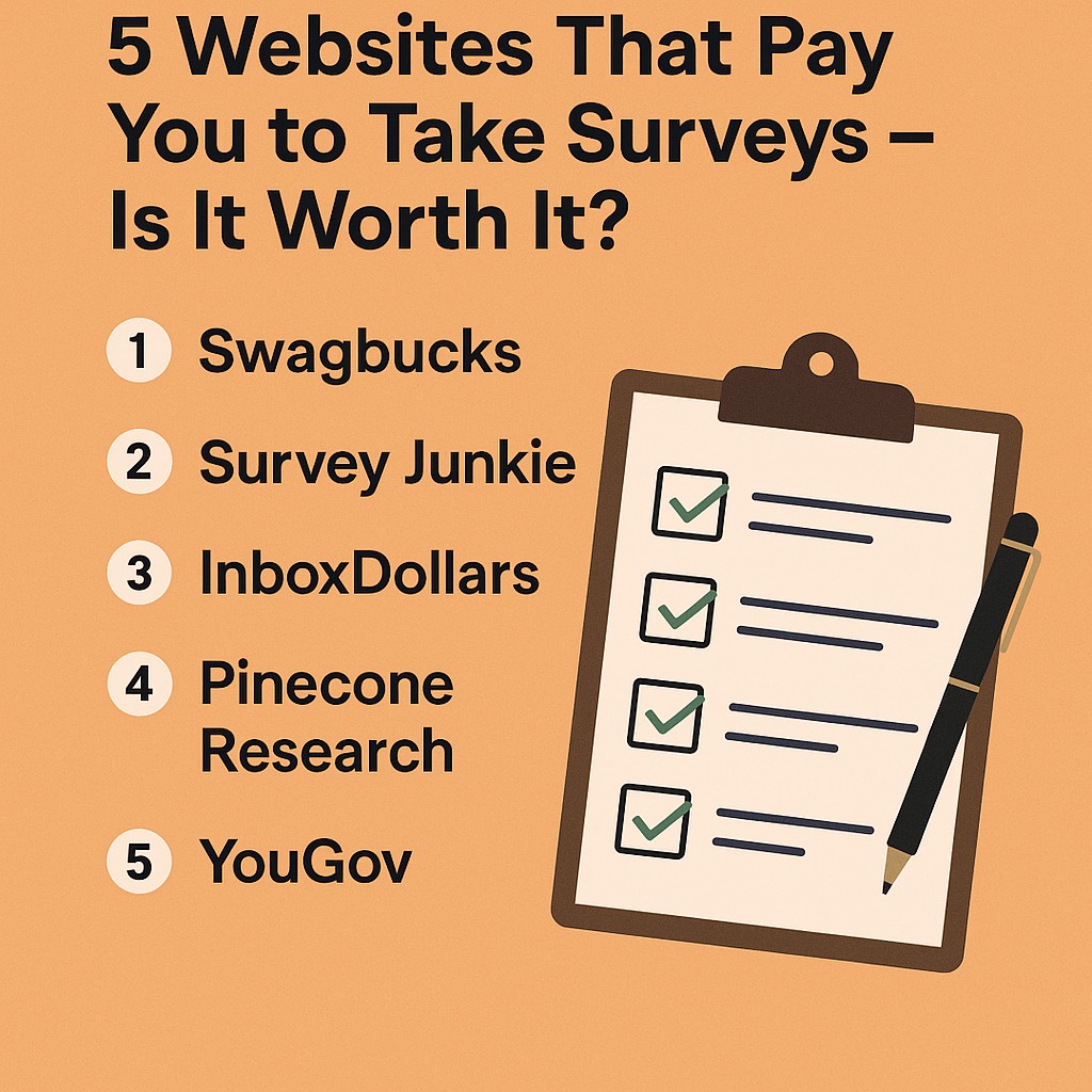 websites which pays you to take survey