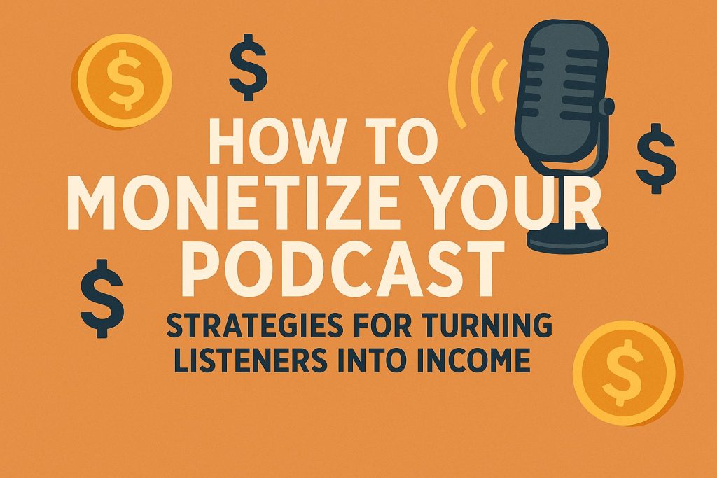 How To Monetize Your Podcast: Strategies For Turning Listeners Into Income