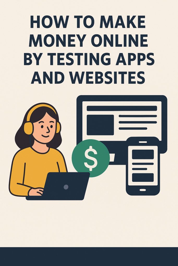 How to Make Money Online by Testing Apps and Websites