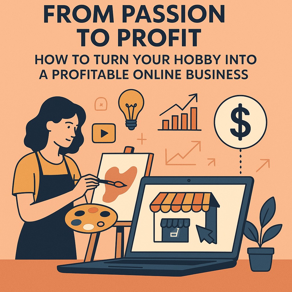 From Passion to Profit: How to Turn Your Hobby into a Profitable Online Business